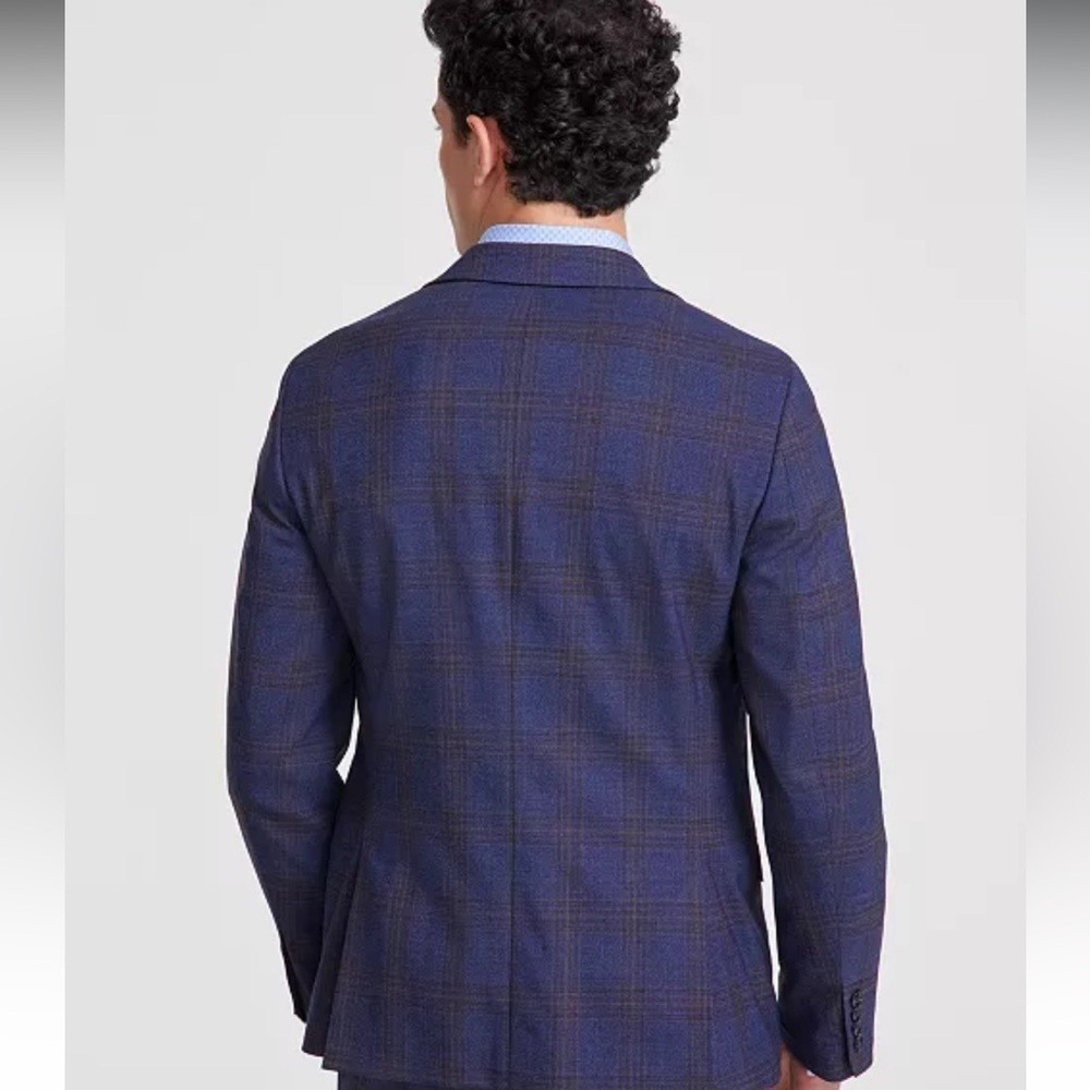 Bar III Two Piece Suit Men's Slim-Fit Jacket and Pants - Picture 6 of 11